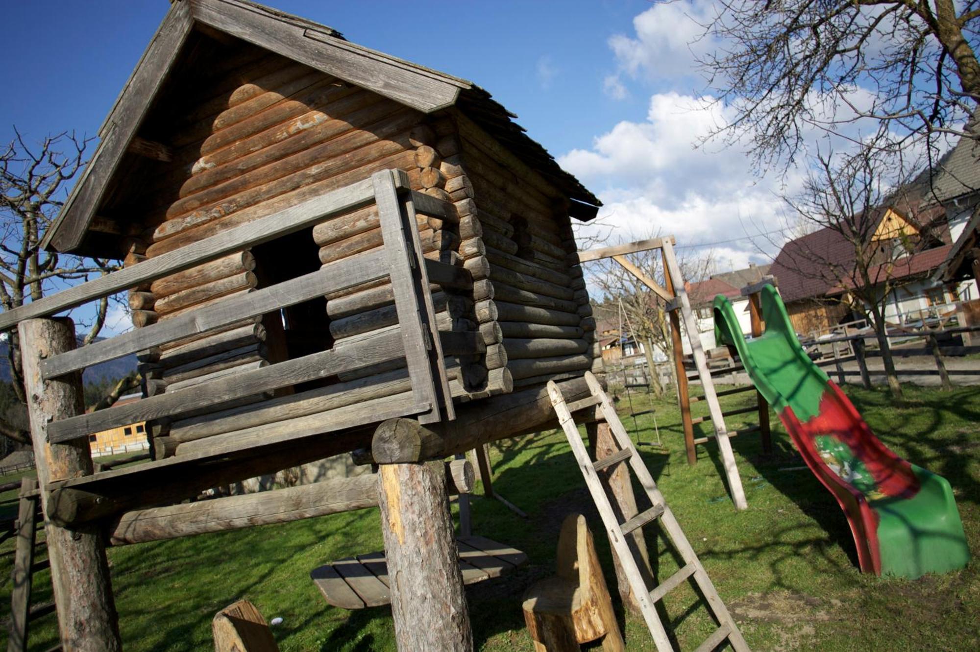 Holzblockhaeuser Fam. Schabus Hermagor-Pressegger See Exterior foto